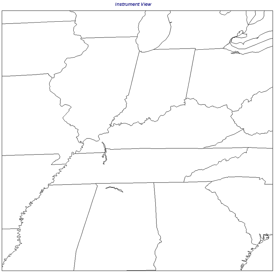 Depiction of GOES-East Imager MESO 2 Scan Sector - Instrument View